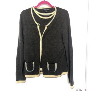 Magaschoni 100% Merino Wool Sweater Set